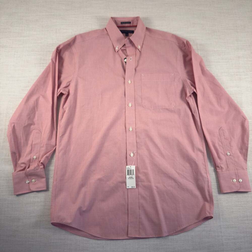 Tommy Hilfiger Men's Non-Iron Dress Shirt, Regular Fit